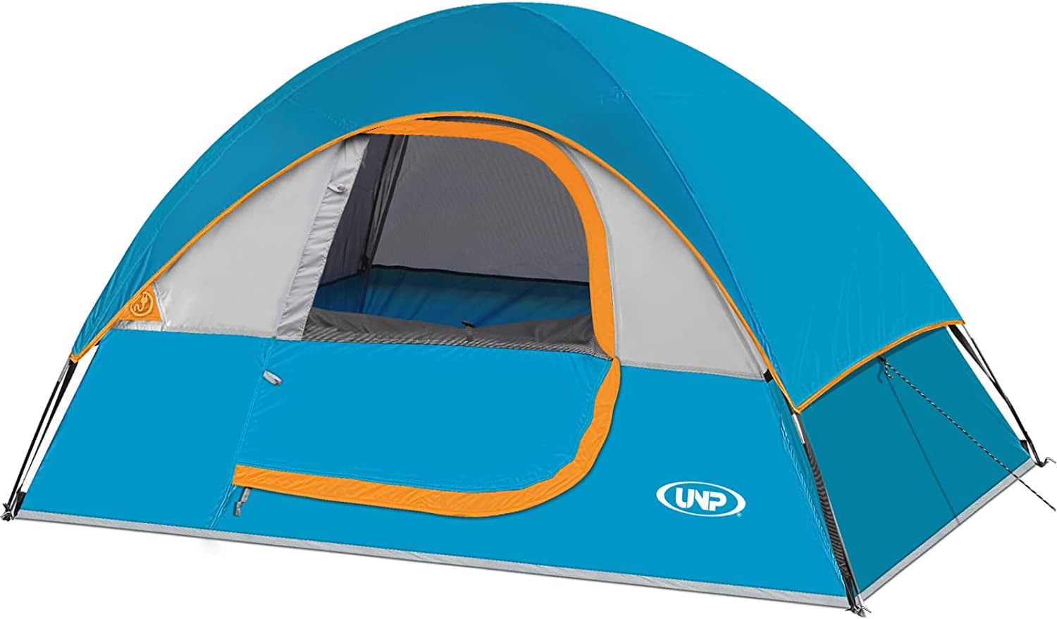 2-Person Waterproof Camping Tent with Rainfly