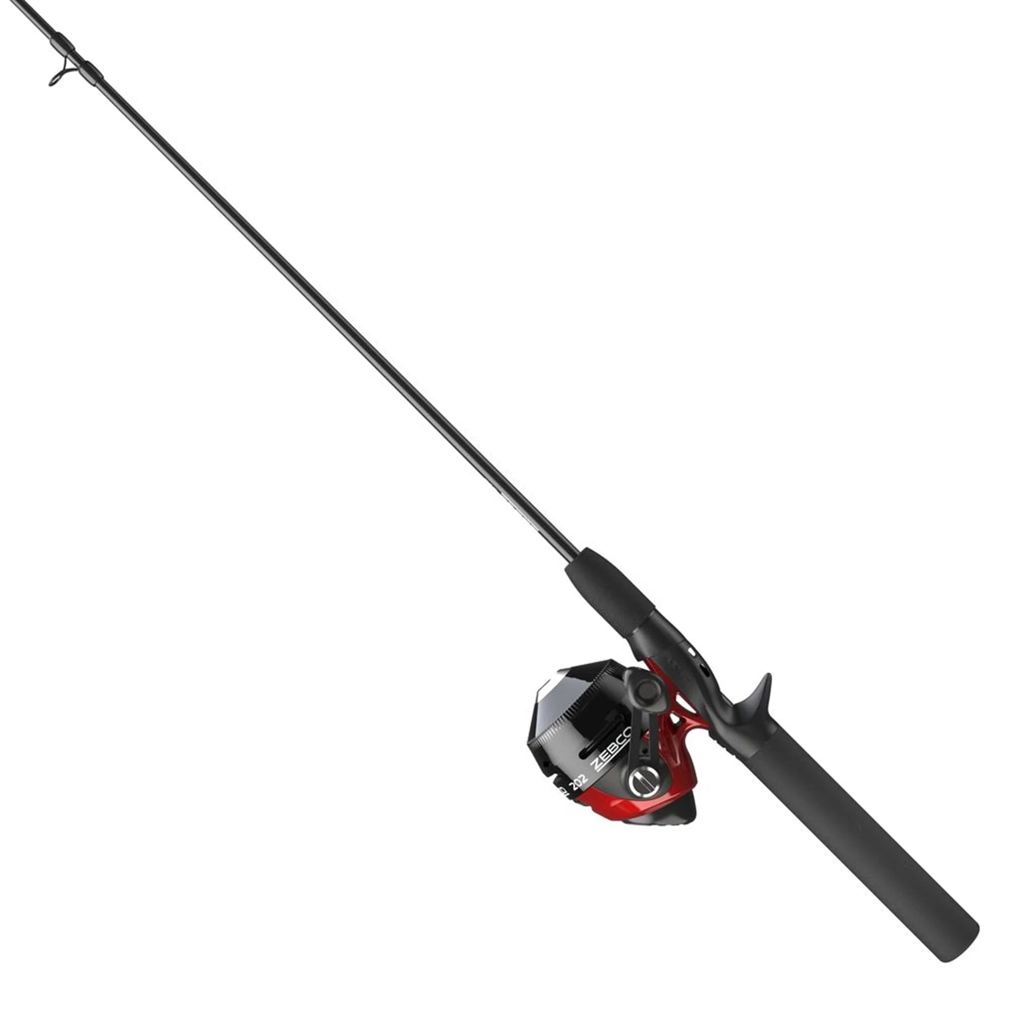 202 5-Foot 6-Inch Medium Light Freshwater Spincast Rod and Reel Combo with Eagle Claw Tackle Kit