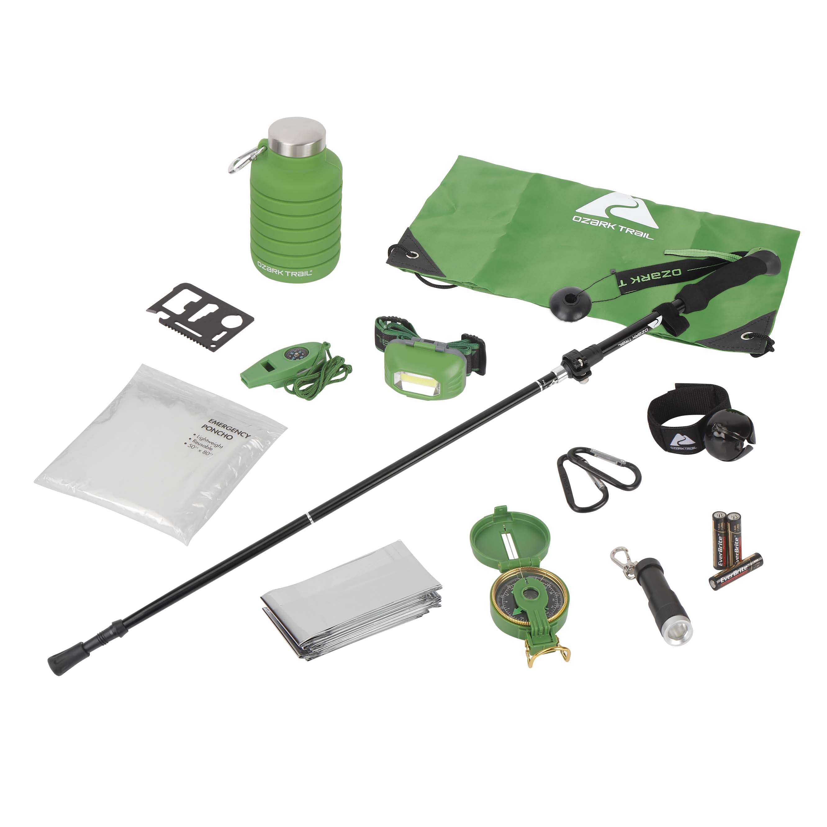 13-Piece Hiking Gear Set | Essential Outdoor Equipment