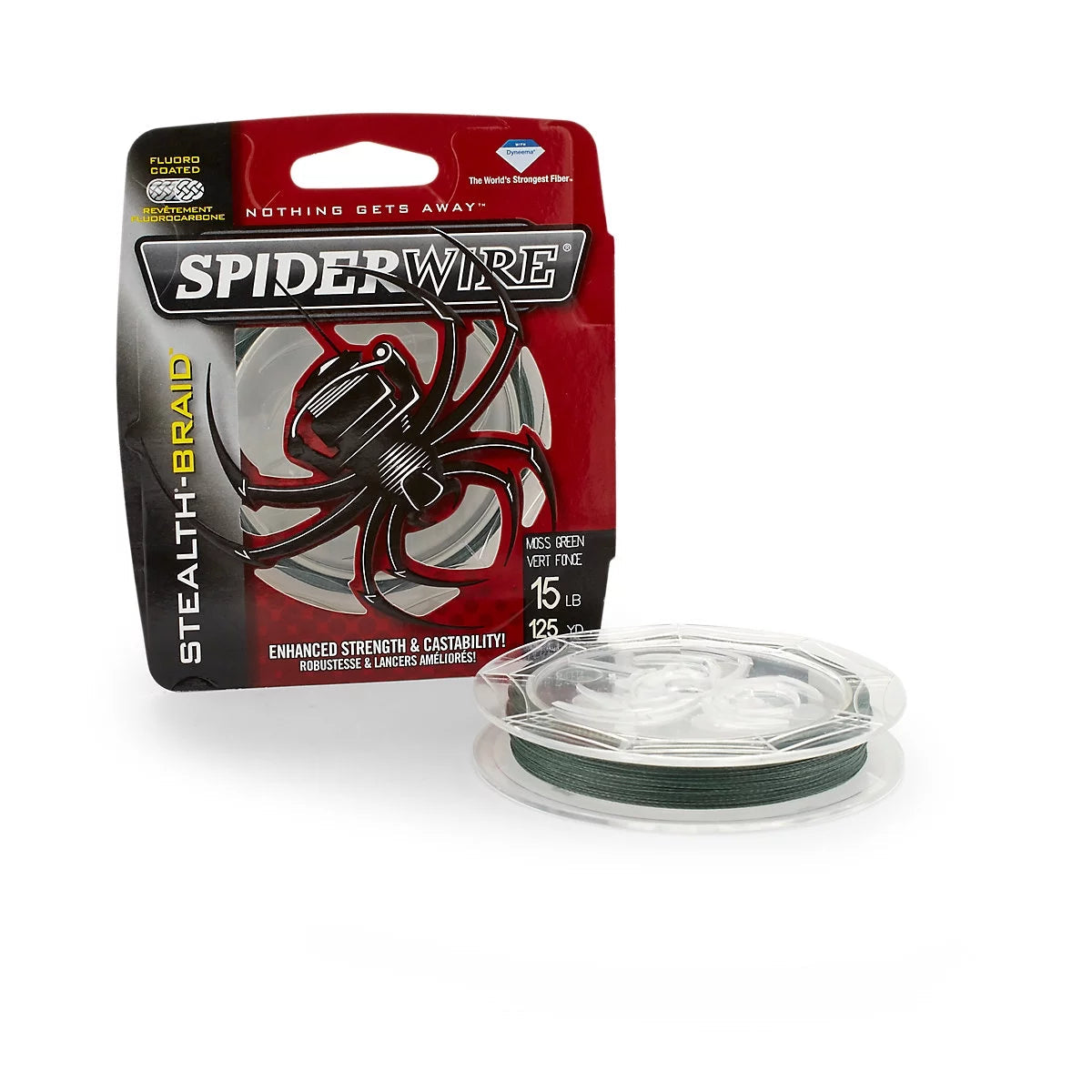 15-Pound Stealth Superline in Moss Green - 125 Yards