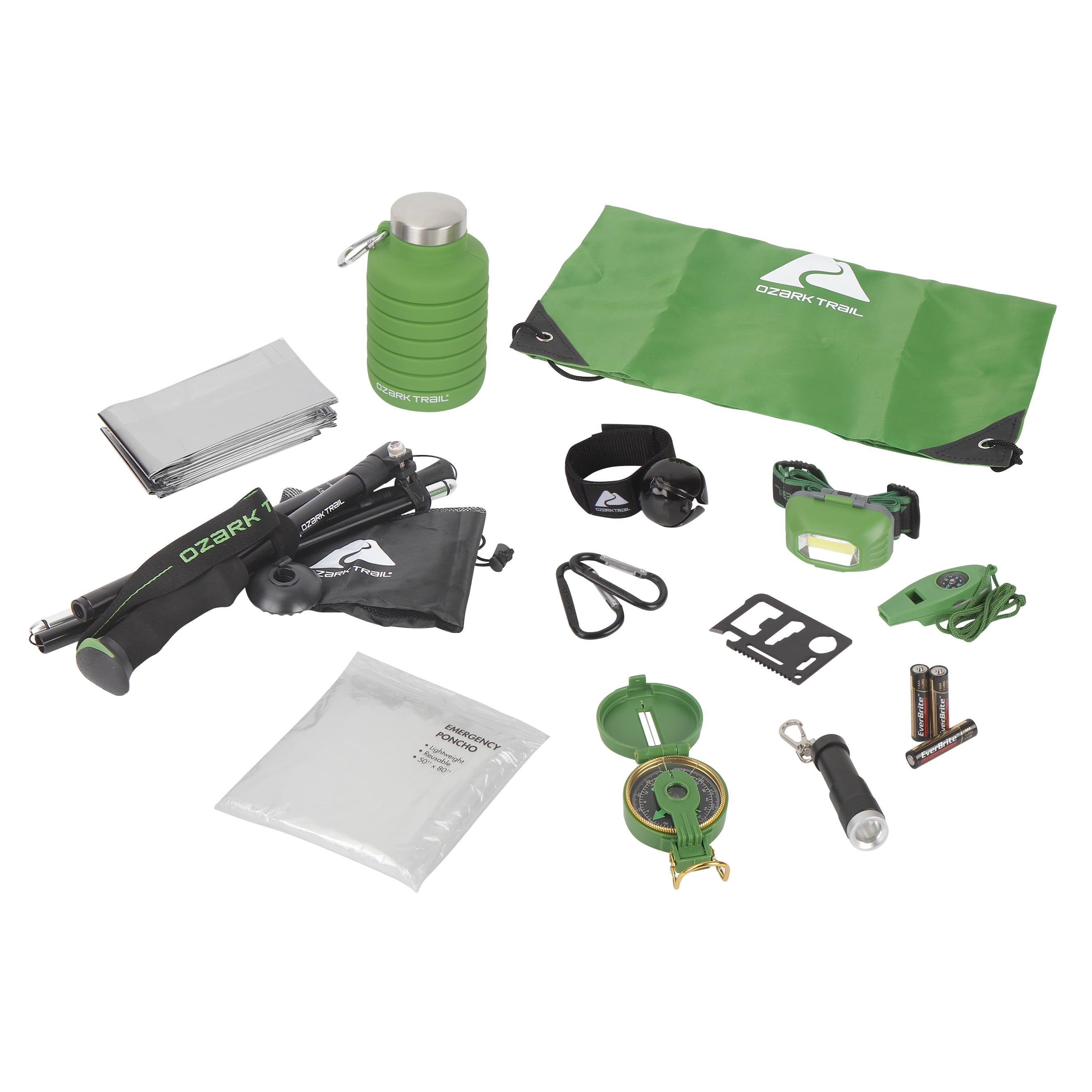 13-Piece Hiking Gear Set | Essential Outdoor Equipment